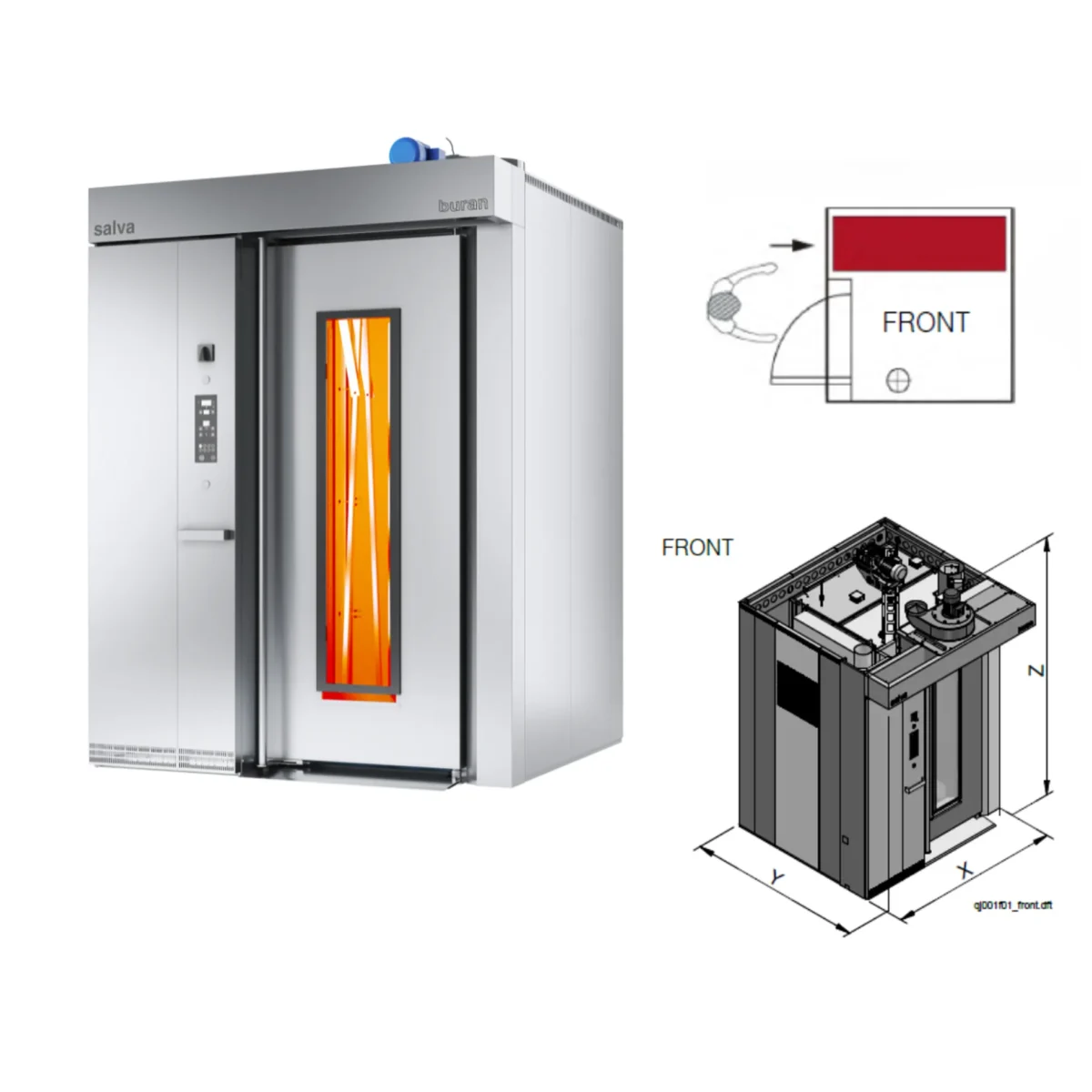 horno buran front