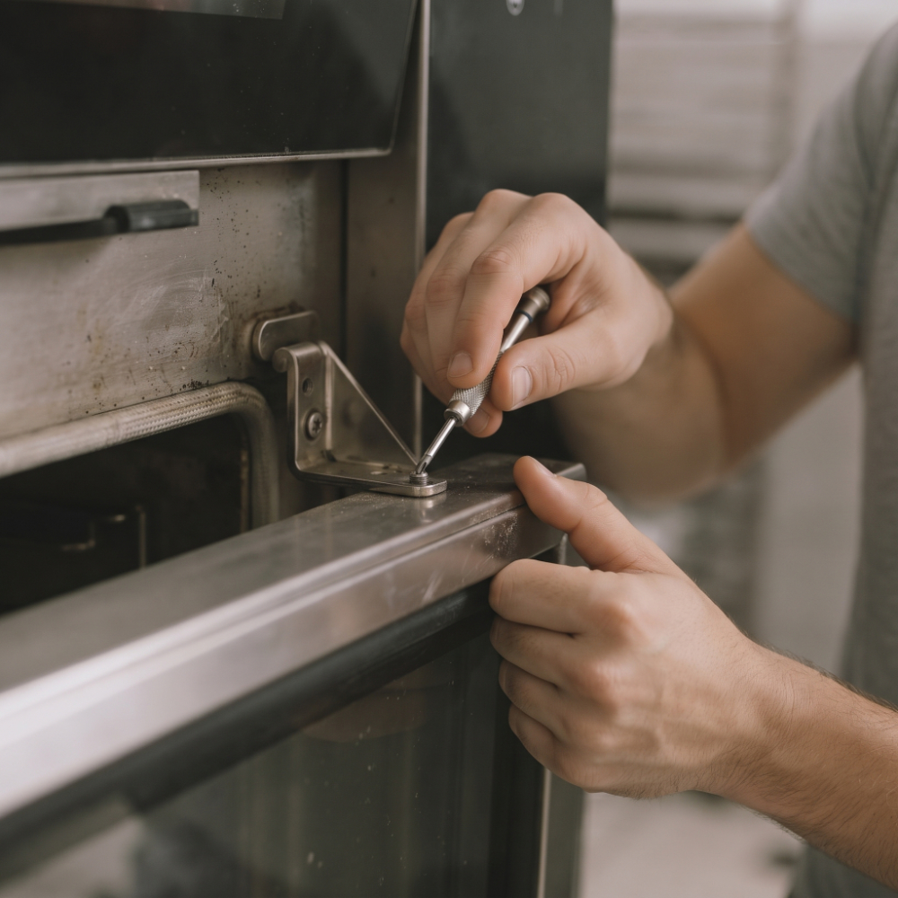 Ajuste de puertas del horno